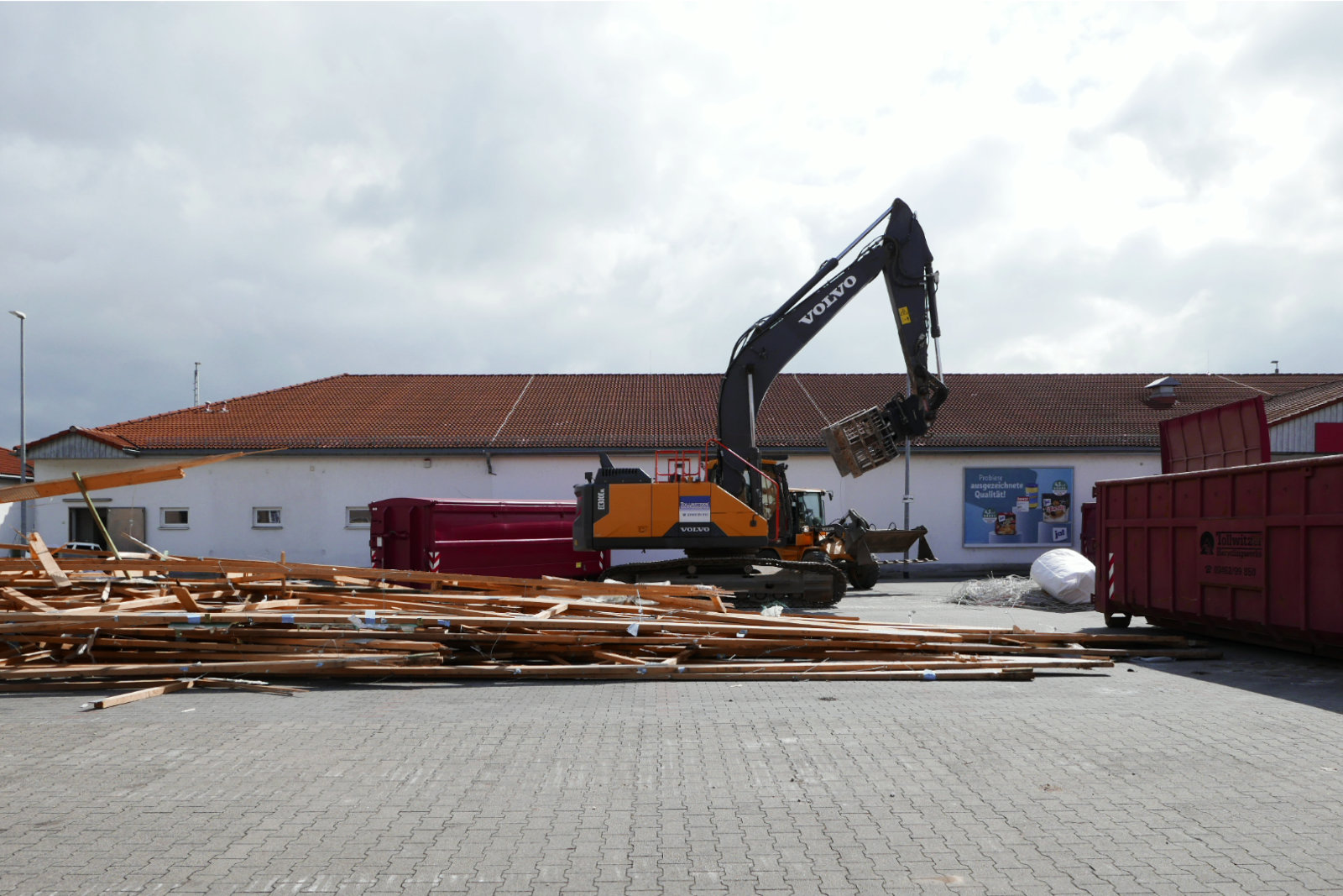 REWE Delitzsch - Abbruch