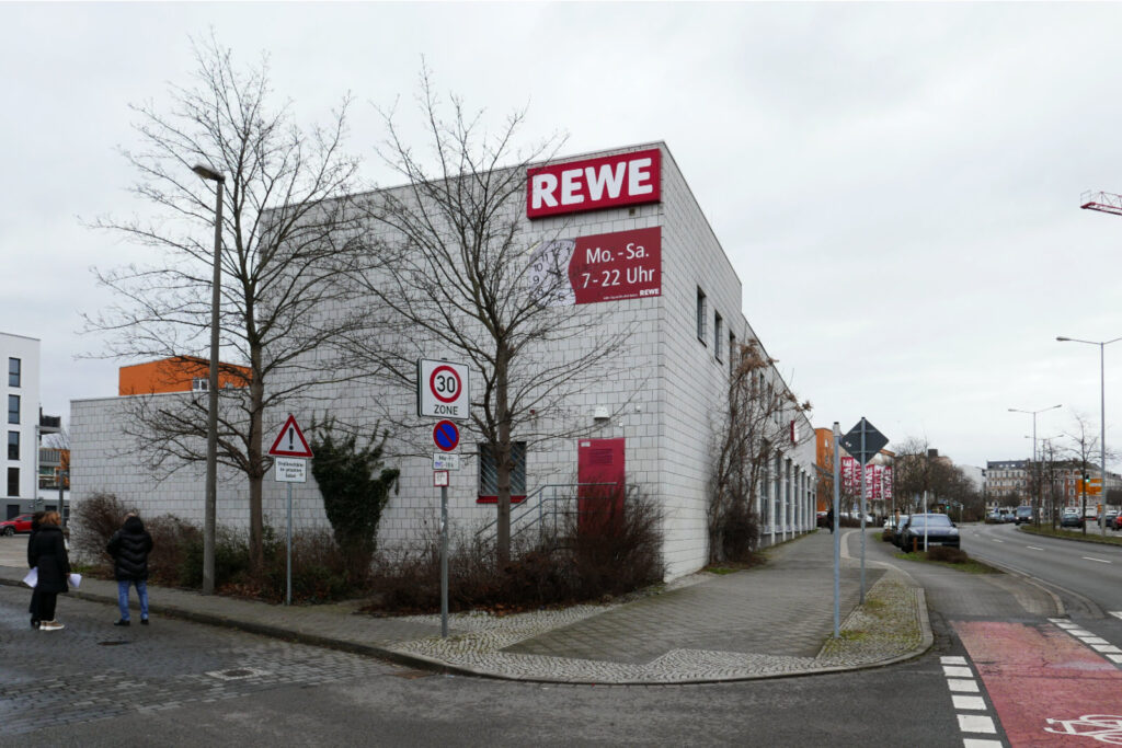 Bestand REWE Kreuzstr. Leipzig Bestand REWE Kreuzstr. Leipzig